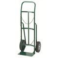 Little Giant Gas Cylinder Hand Truck, Dual Handle, 10" Pneumatic, Foot Kick TWF4210P